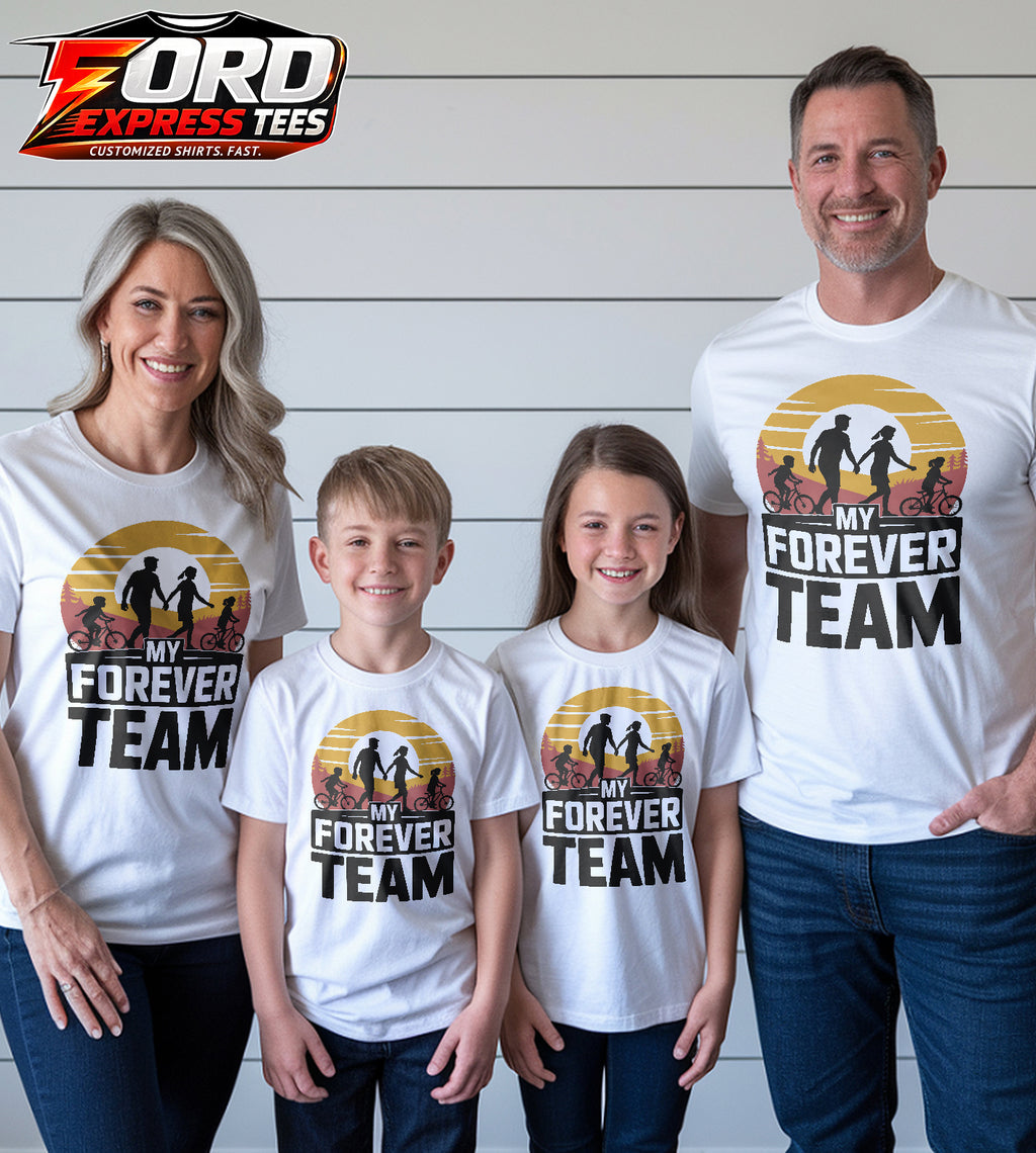 My Forever Team Family Graphic Tee