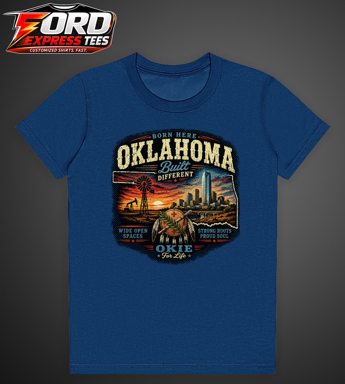 Oklahoma Proud Graphic Tee