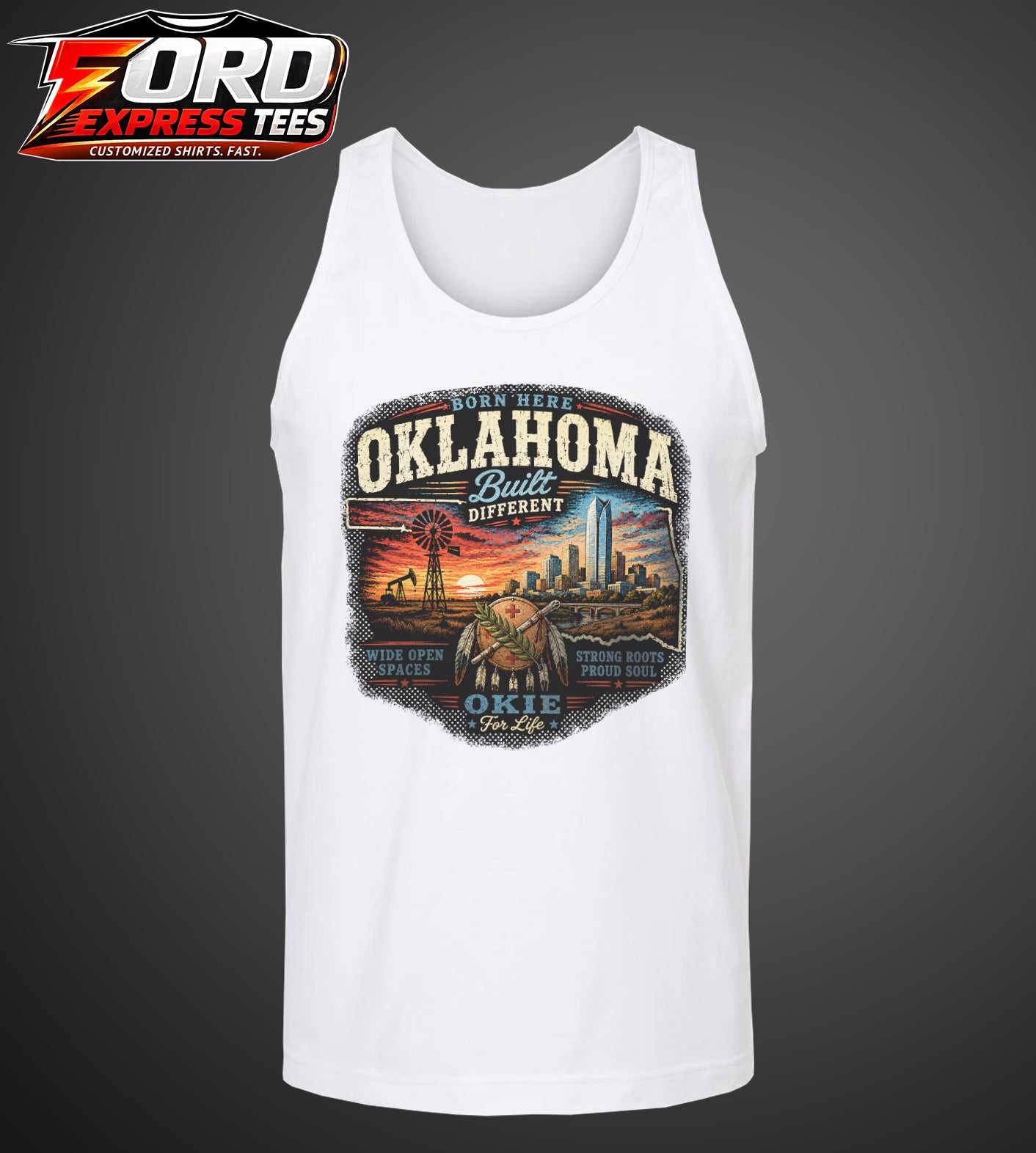 Oklahoma Proud Graphic Tank