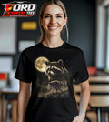 Raccoon Jimothy Moonlight Graphic Tee