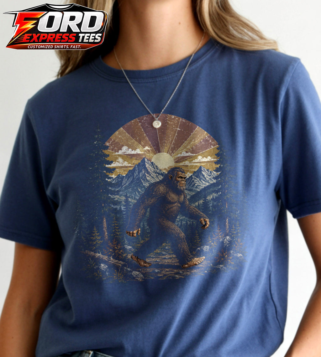 Sasquatch Vintage Graphic Tee