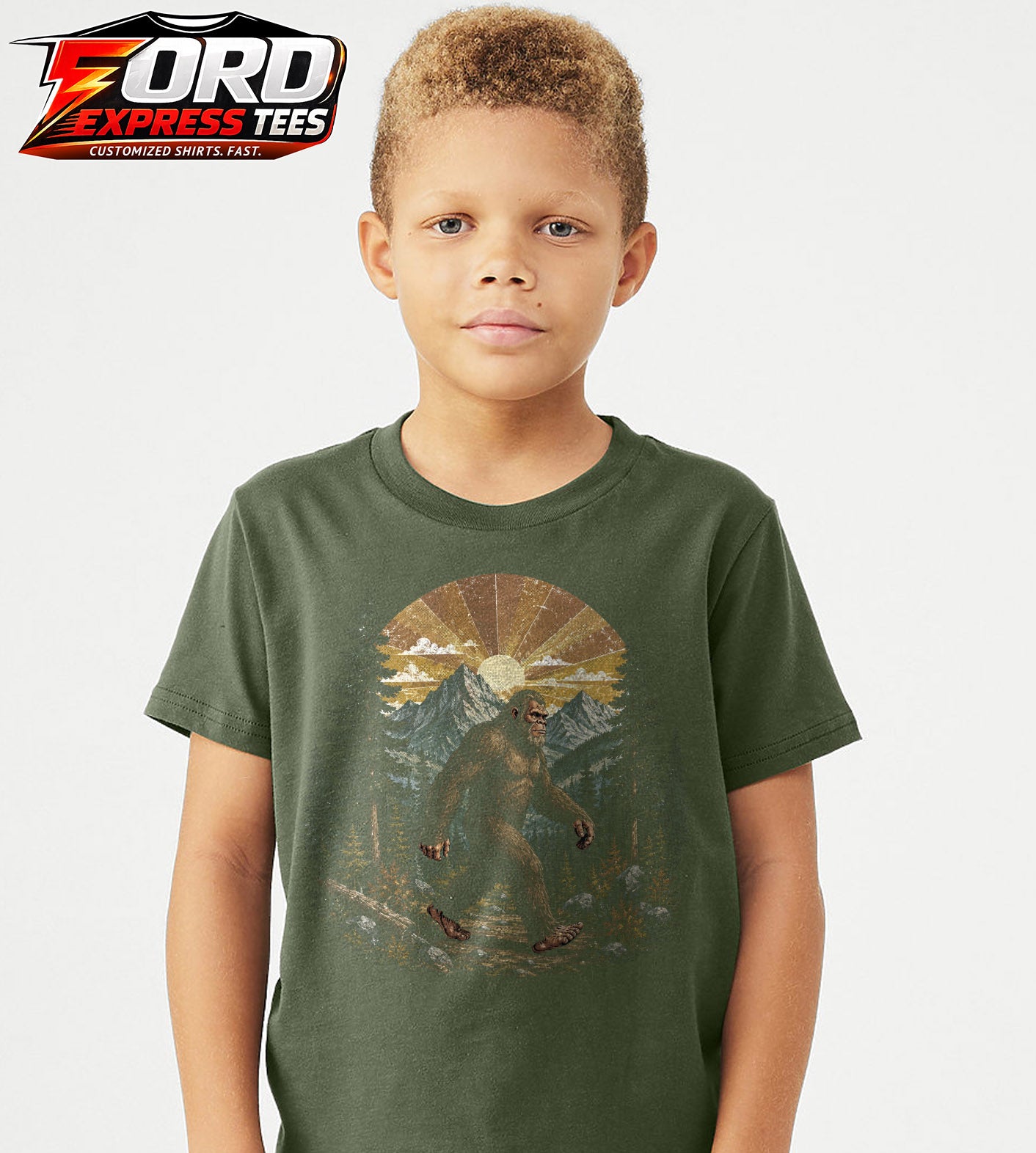 Sasquatch Vintage Graphic Tee