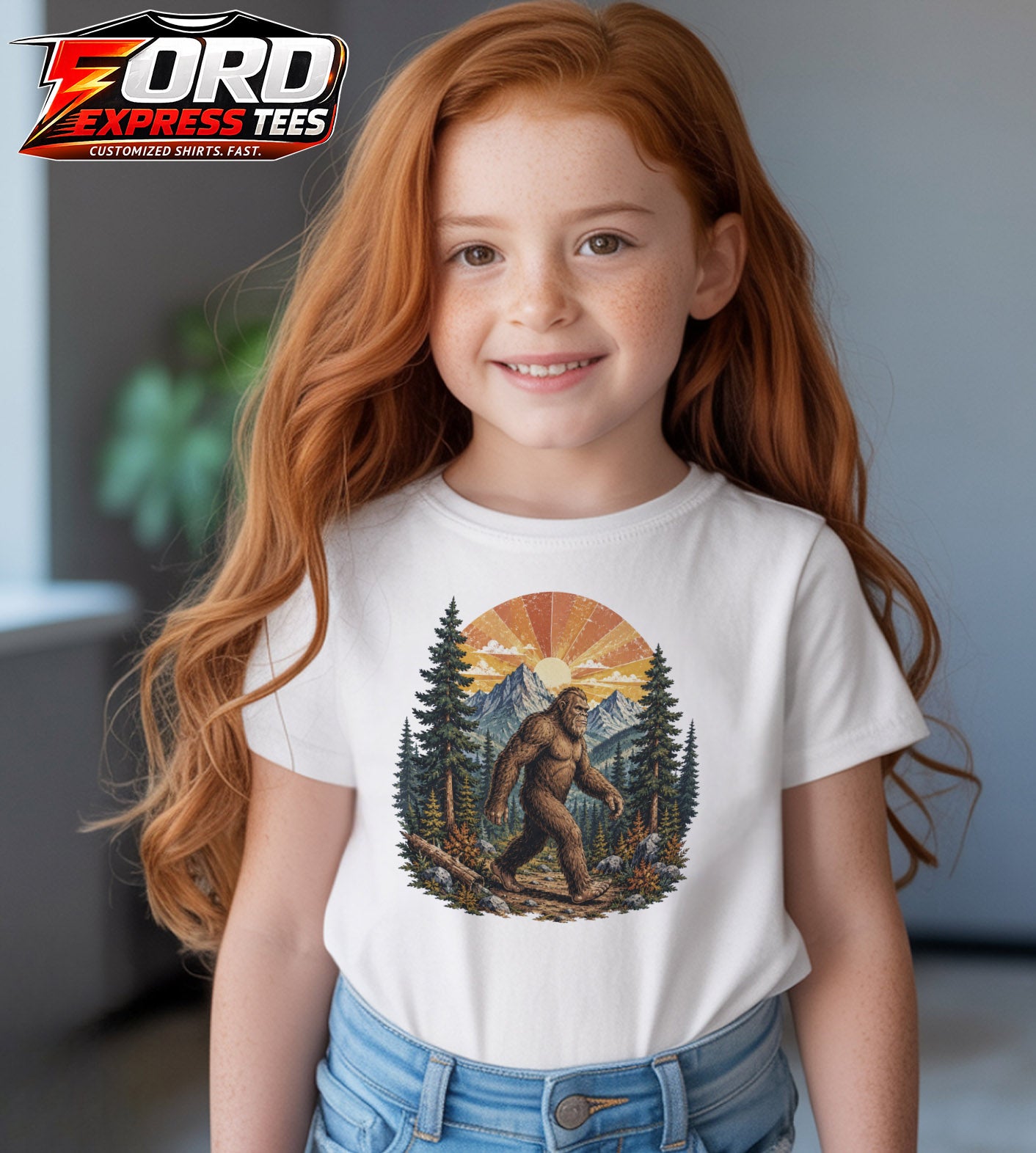 Sasquatch Vintage Graphic Tee