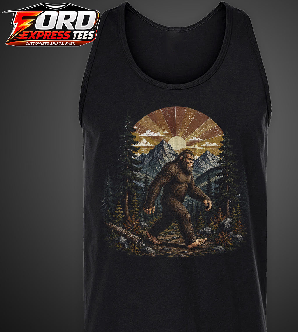 Sasquatch Vintage Graphic Tank
