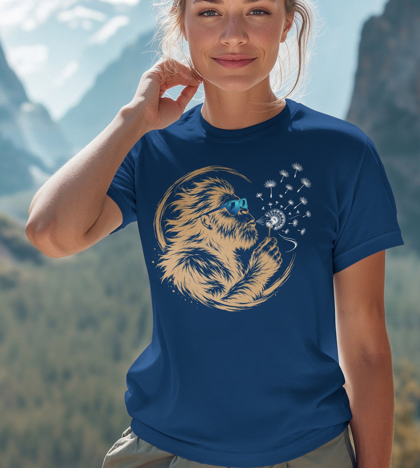 Sasquatch Dandylion Graphic Tee