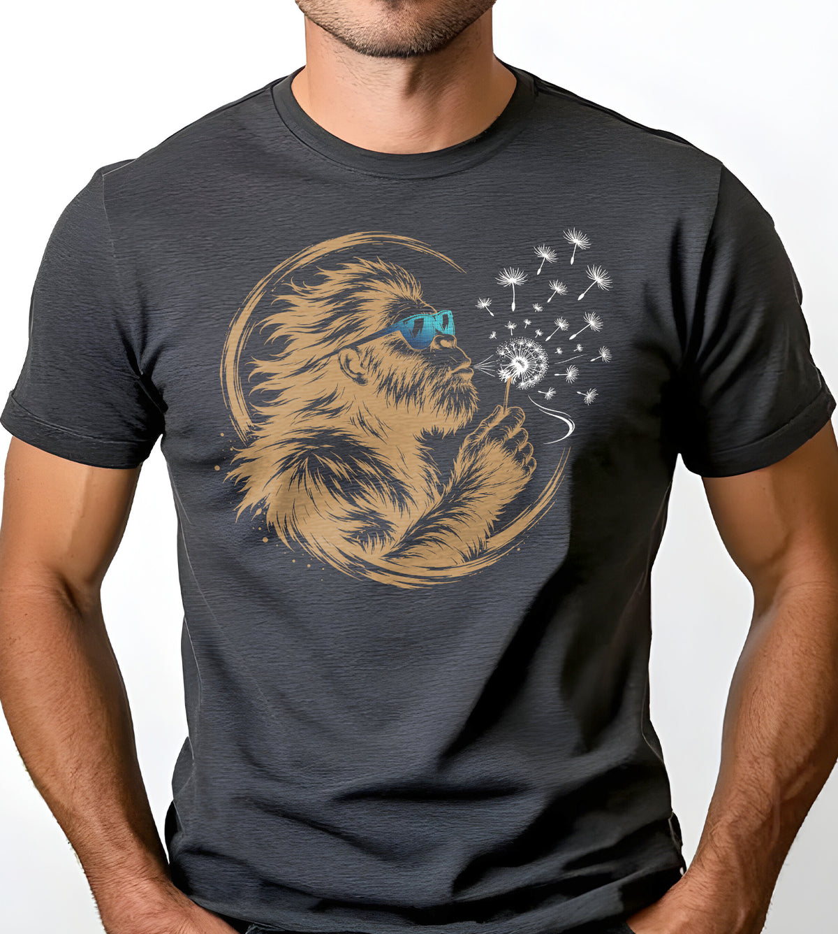 Sasquatch Dandylion Graphic Tee