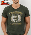 Sometimes I Just Be Fartin! Funny Frog Graphic Tee