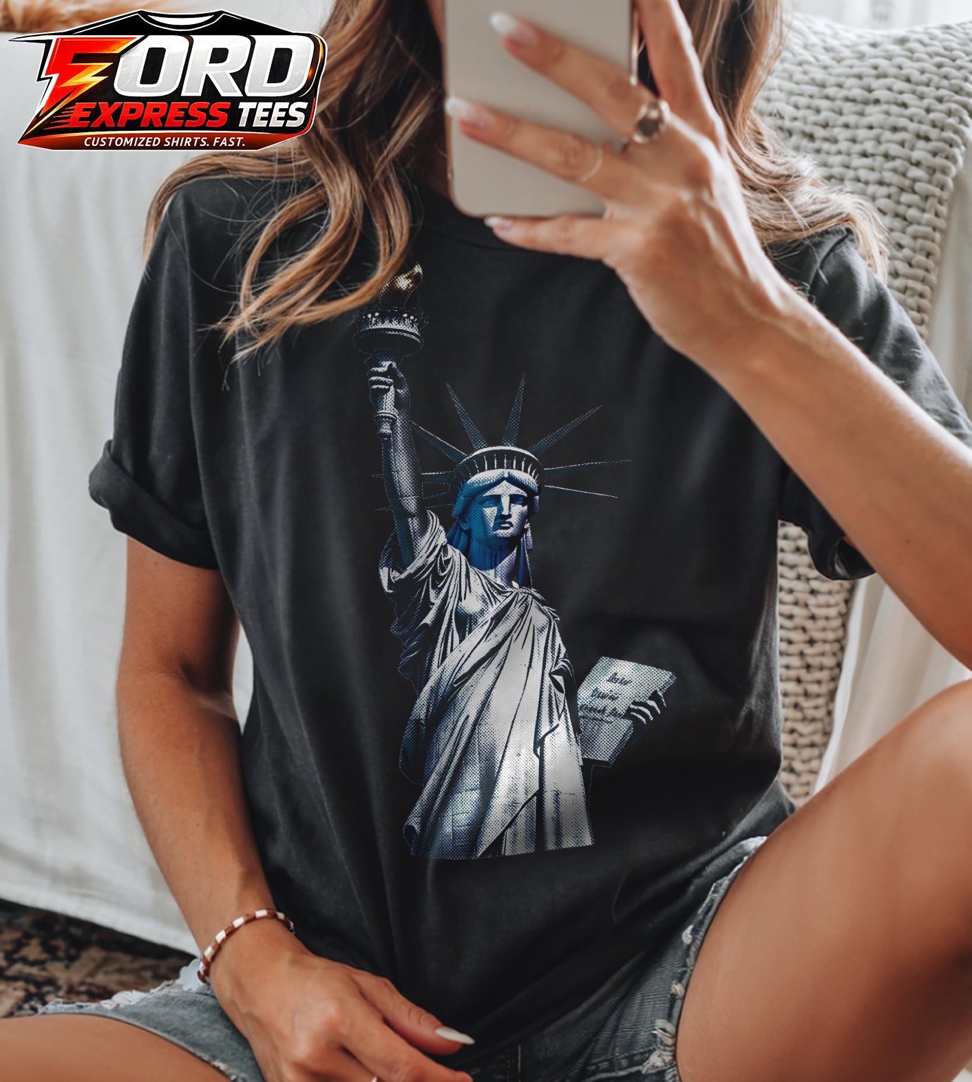 Statue of Liberty Graphic Tee