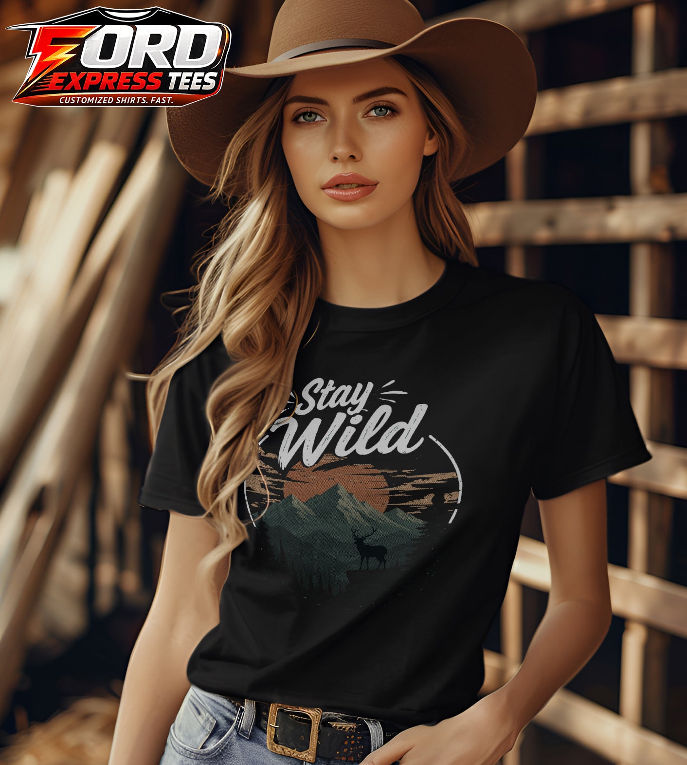 Stay Wild Hiking Graphic Tee