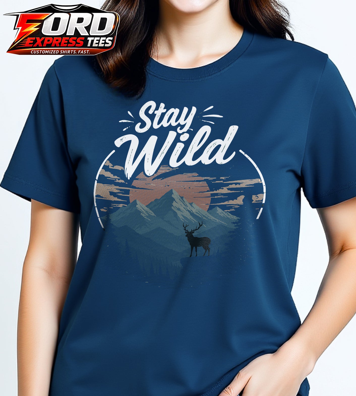 Stay Wild Hiking Graphic Tee