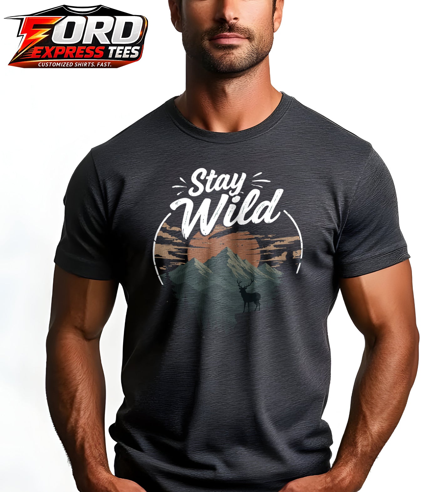 Stay Wild Hiking Graphic Tee
