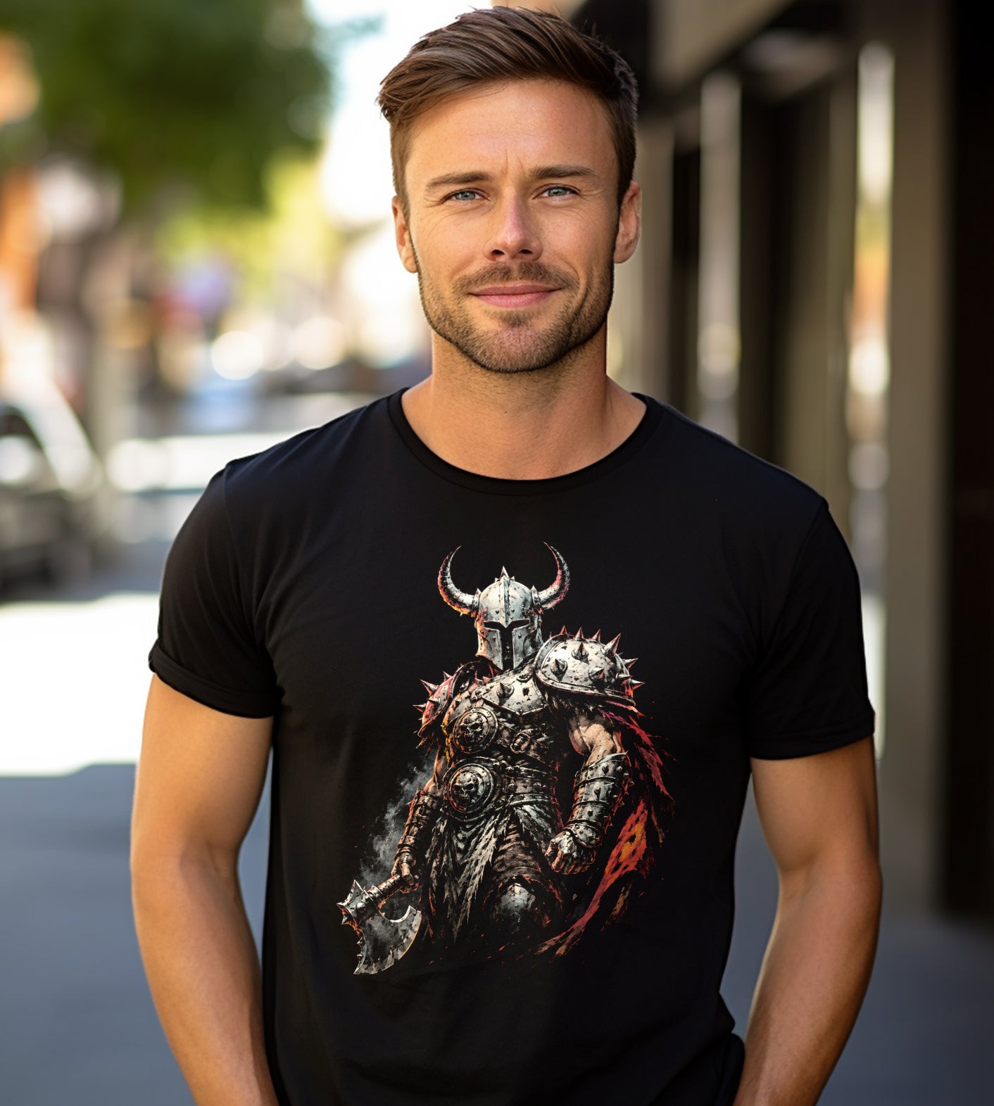 Viking Warrior Graphic Tee