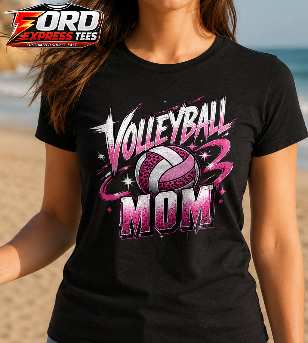 Volleyball Mom Graphic Tee
