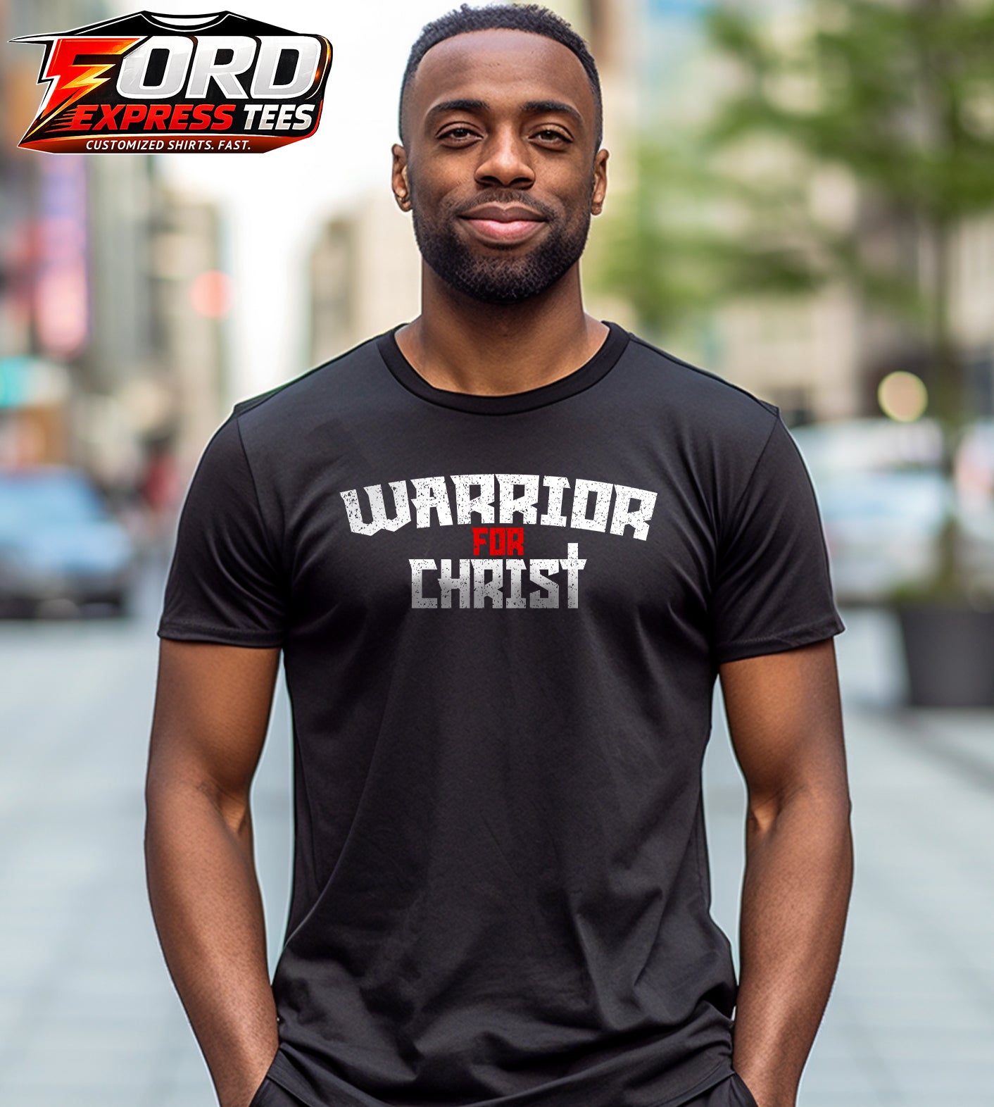 Warrior for Christ Graphic Tee