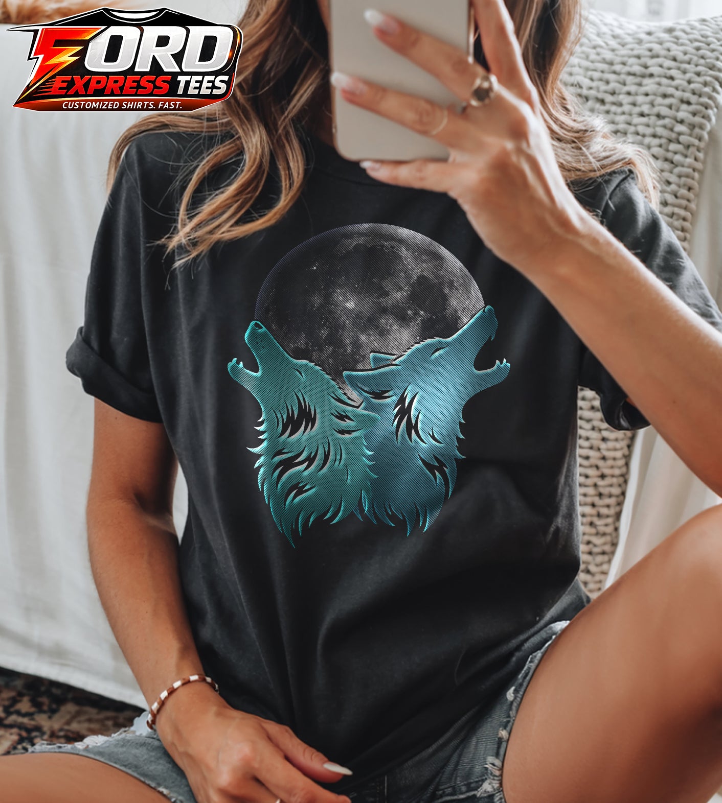 Wolf Moon Graphic Tee